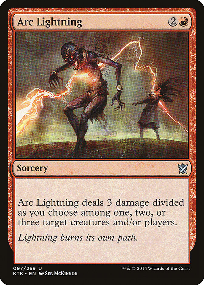 Arc Lightning 97 (Khans of Tarkir)  - Foil | Good Games Adelaide SA