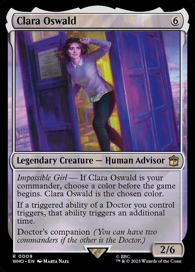 Clara Oswald 9 (Universes Beyond: Doctor Who)  | Good Games Adelaide SA