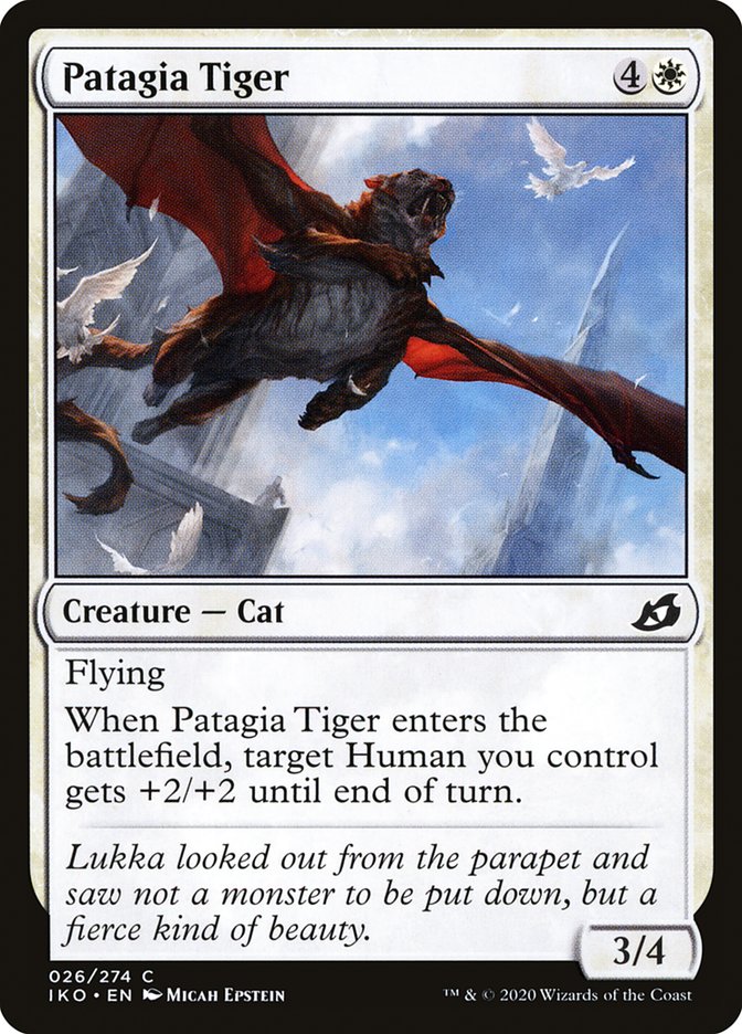 Patagia Tiger 26 (Ikoria: Lair of Behemoths)  | Good Games Adelaide SA