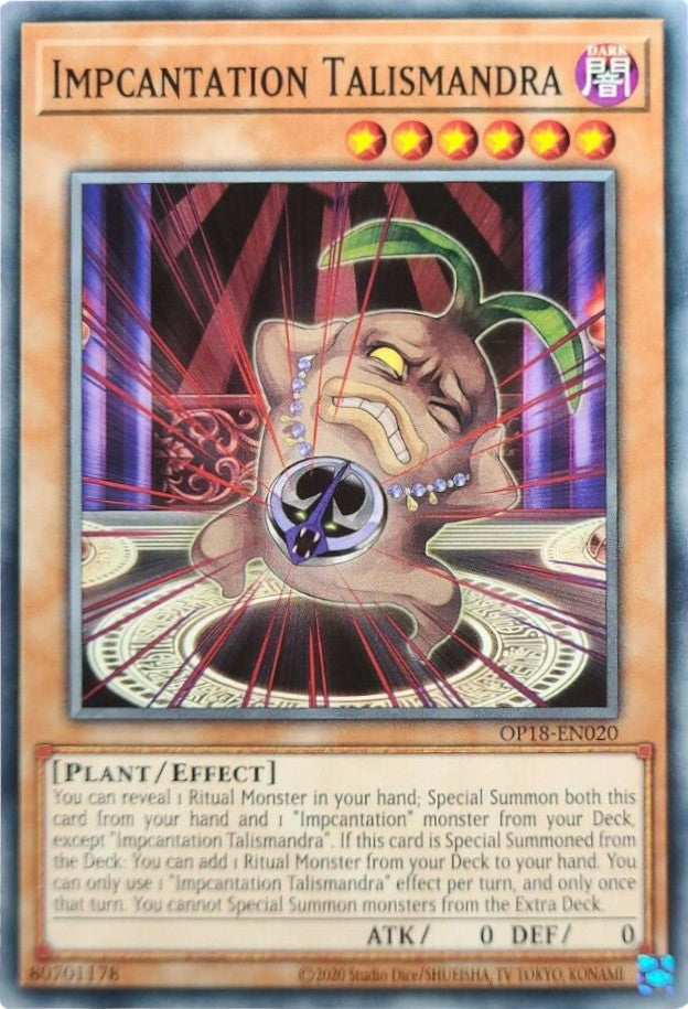 Impcantation Talismandra [OP18-EN020] Common | Good Games Adelaide SA