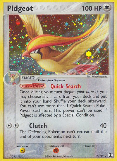Pidgeot (10/112) [EX: FireRed & LeafGreen] | Good Games Adelaide SA