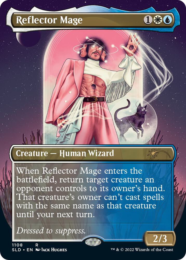 Reflector Mage Borderless 1108 (Secret Lair Drop Series)  | Good Games Adelaide SA