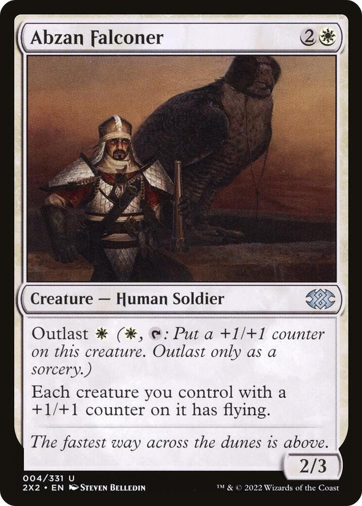 Abzan Falconer 4 (Double Masters 2022)  - Foil | Good Games Adelaide SA