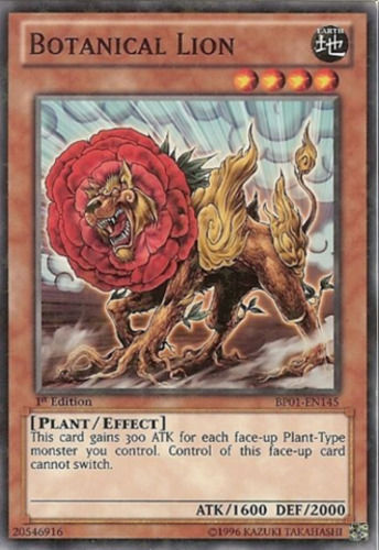 Botanical Lion [BP01-EN145] Starfoil Rare | Good Games Adelaide SA