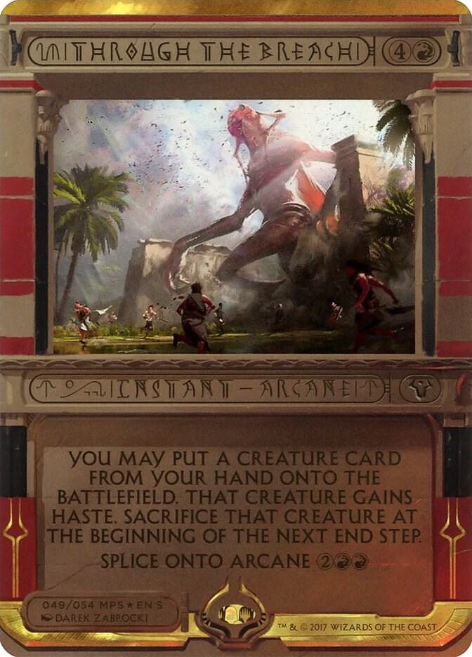 Through the Breach 49 (Masterpiece Series: Amonkhet Invocations)  - Foil | Good Games Adelaide SA