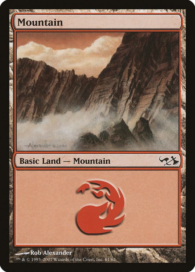 Mountain 61 (Duel Decks: Elves vs. Goblins)  | Good Games Adelaide SA