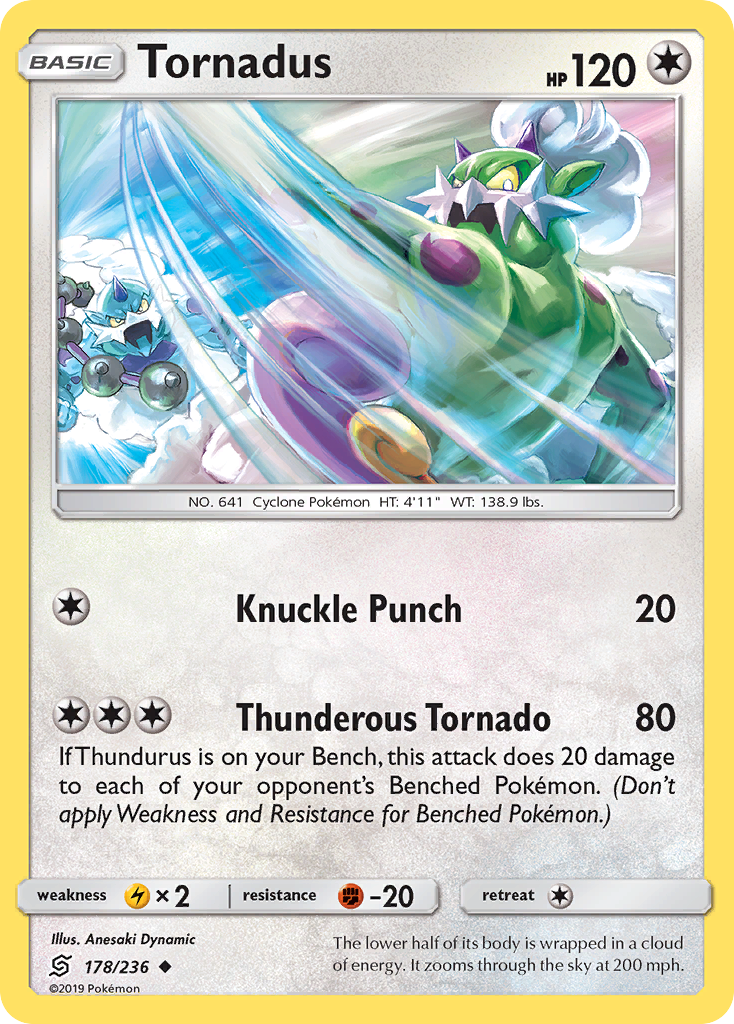 Tornadus (178/236) [Sun & Moon: Unified Minds] | Good Games Adelaide SA