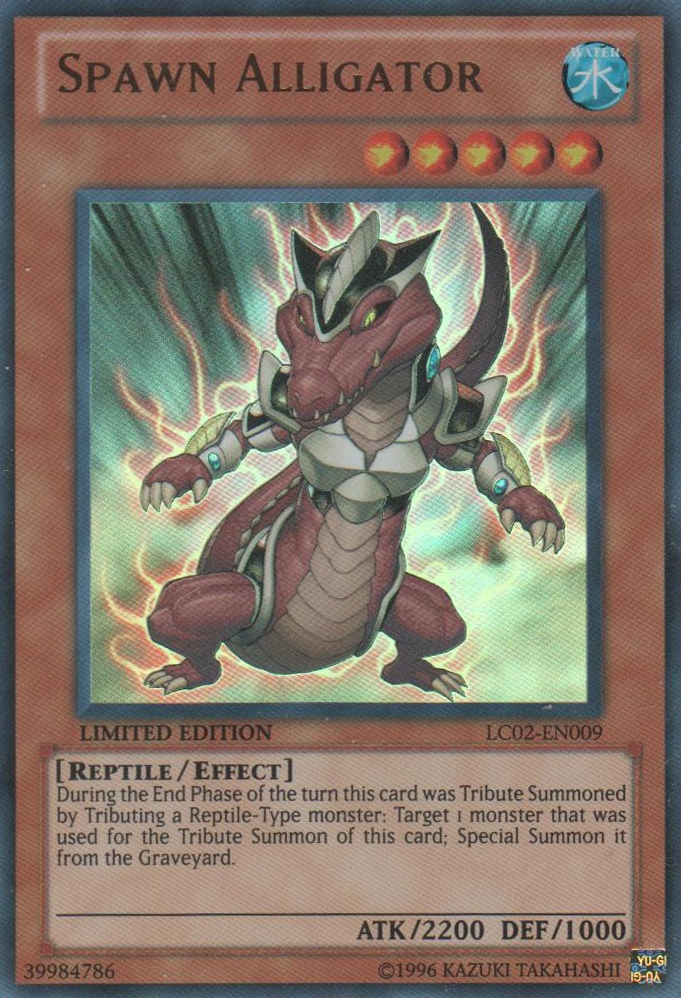Spawn Alligator [LC02-EN009] Ultra Rare | Good Games Adelaide SA