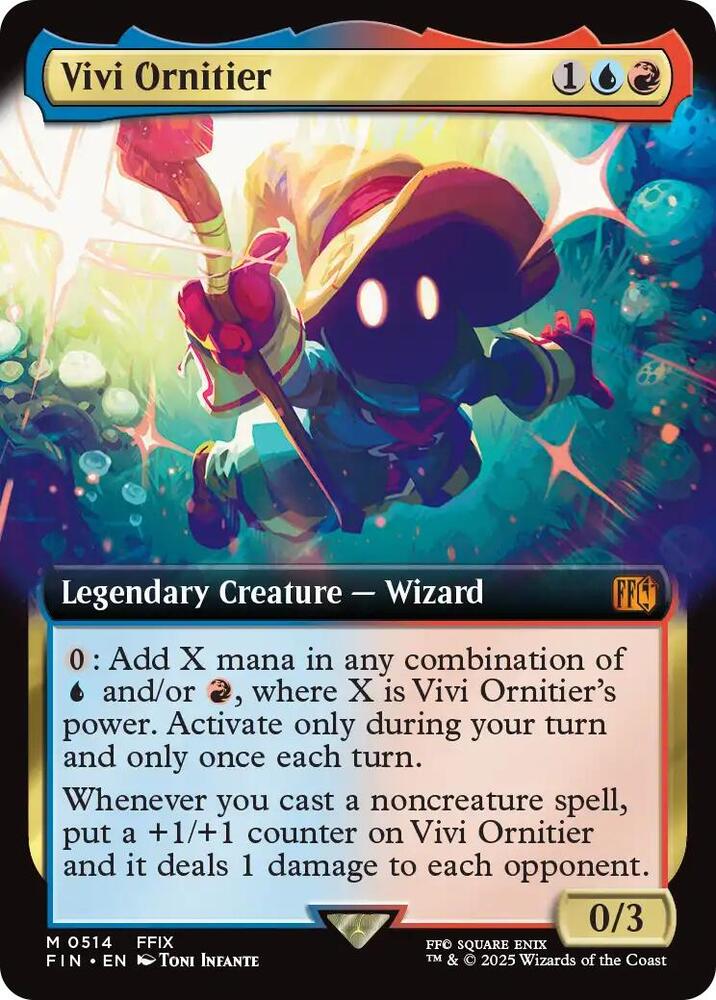 Vivi Ornitier  514/309 (FINAL FANTASY)  - Extended Art | Good Games Adelaide SA