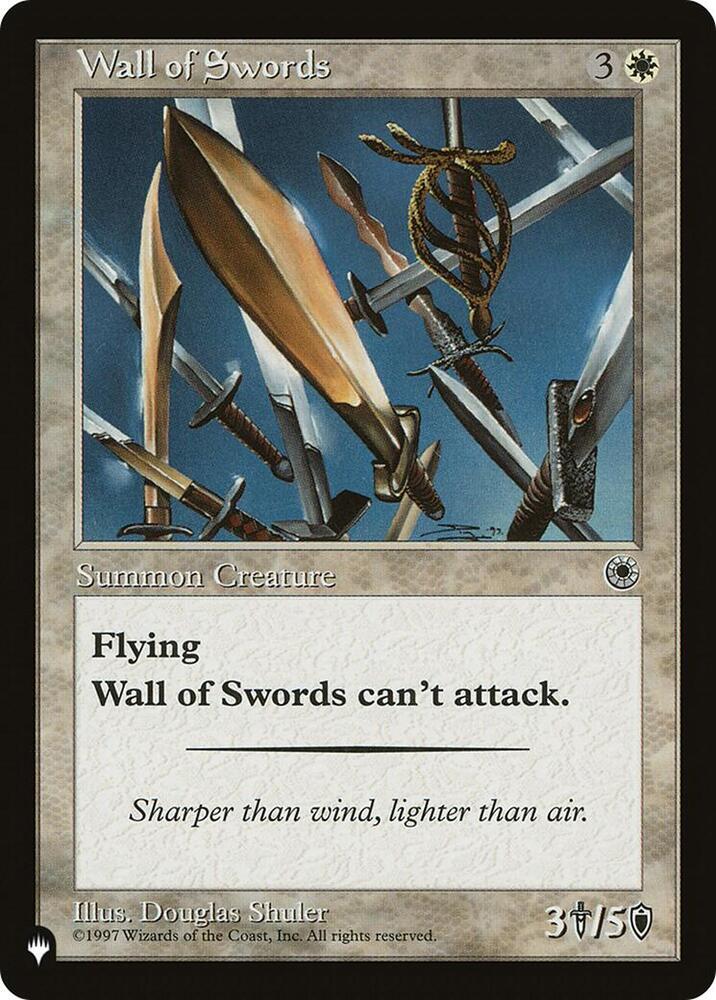 Wall of Swords  (The List Reprints)  | Good Games Adelaide SA