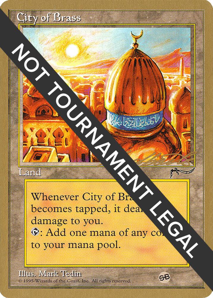 City of Brass 1996 Leon Lindback ARN SB ll112sb/308 (World Championship Decks)  | Good Games Adelaide SA