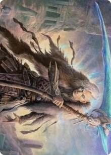 Egon God of Death Art Card 24 (Art Series: Kaldheim)  | Good Games Adelaide SA