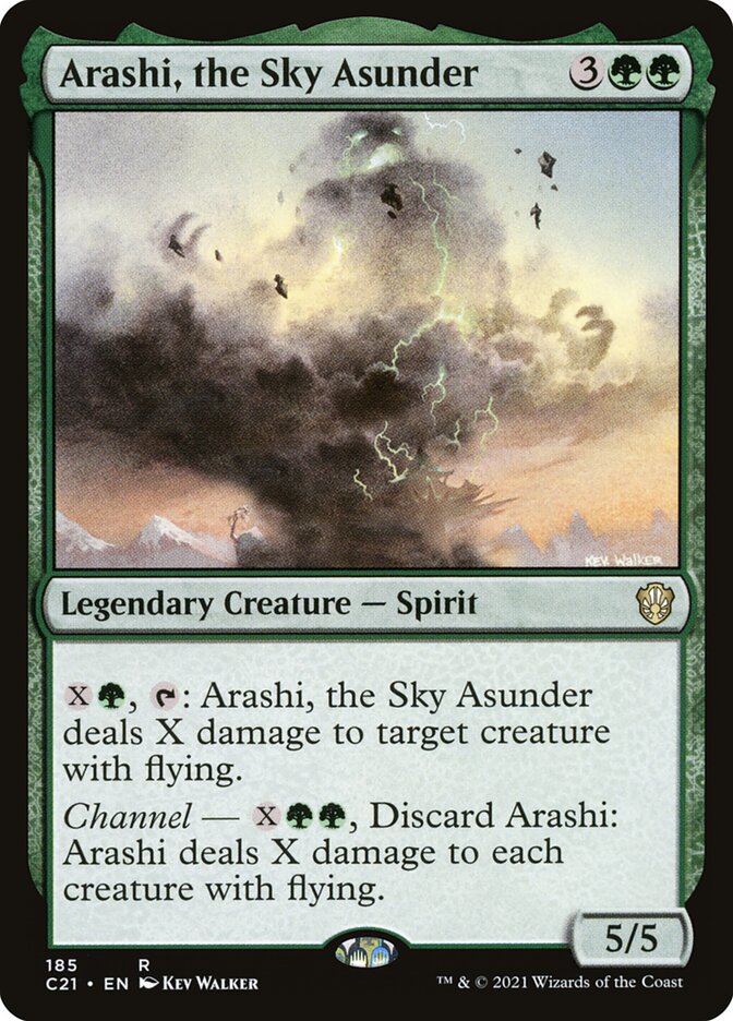Arashi, the Sky Asunder 185 (Commander 2021)  | Good Games Adelaide SA