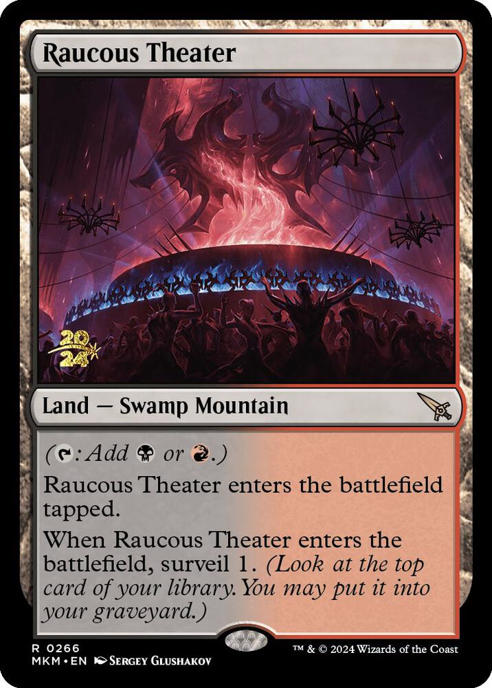 Raucous Theater 266 (Prerelease Cards)  - Foil | Good Games Adelaide SA