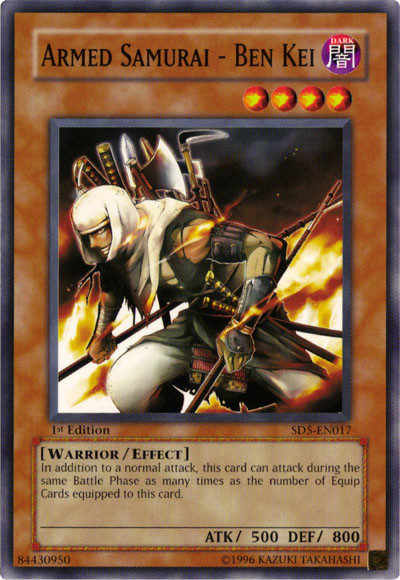 Armed Samurai - Ben Kei [SD5-EN017] Common | Good Games Adelaide SA