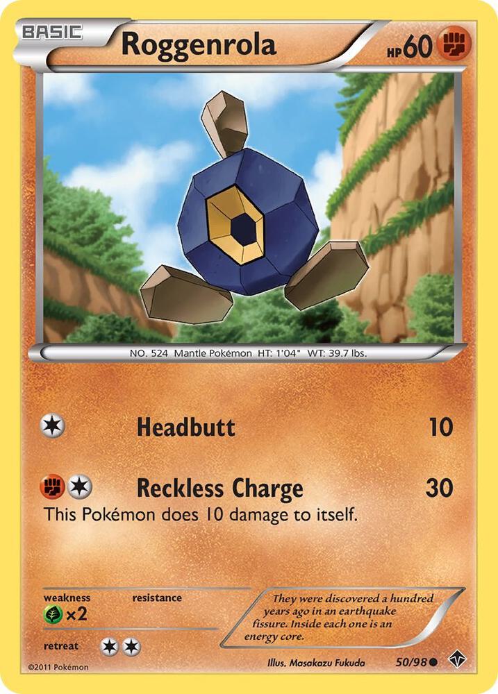Roggenrola 50/98 (Emerging Powers)  | Good Games Adelaide SA