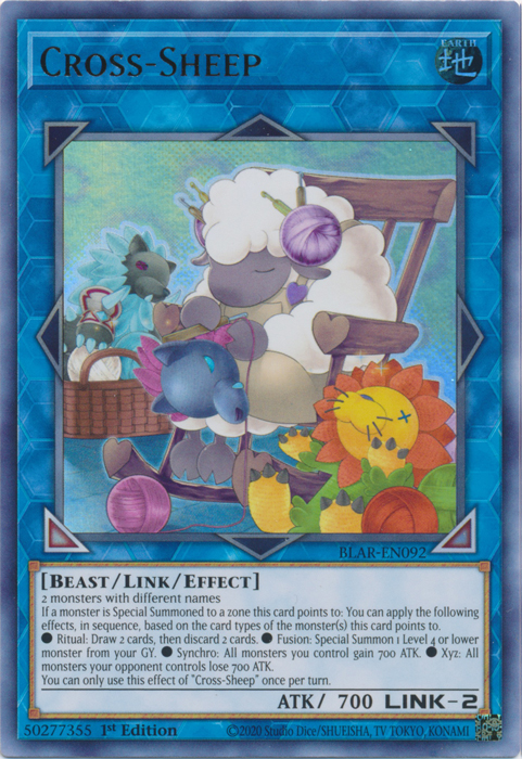 Cross-Sheep [BLAR-EN092] Ultra Rare | Good Games Adelaide SA