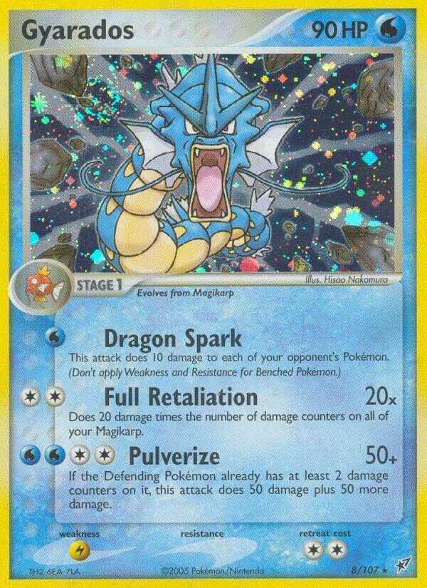 Gyarados 8/107 (Deoxys)  - Holofoil | Good Games Adelaide SA