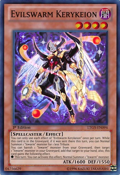 Evilswarm Kerykeion [LTGY-EN094] Super Rare | Good Games Adelaide SA