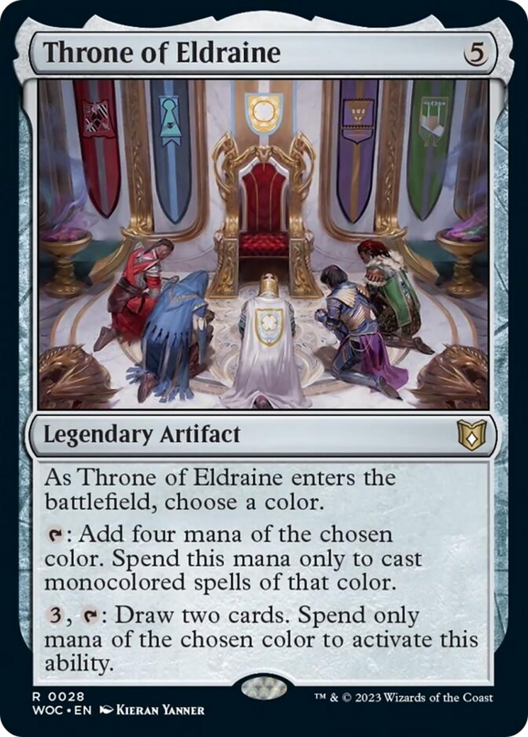 Throne of Eldraine [Wilds of Eldraine Commander] | Good Games Adelaide SA