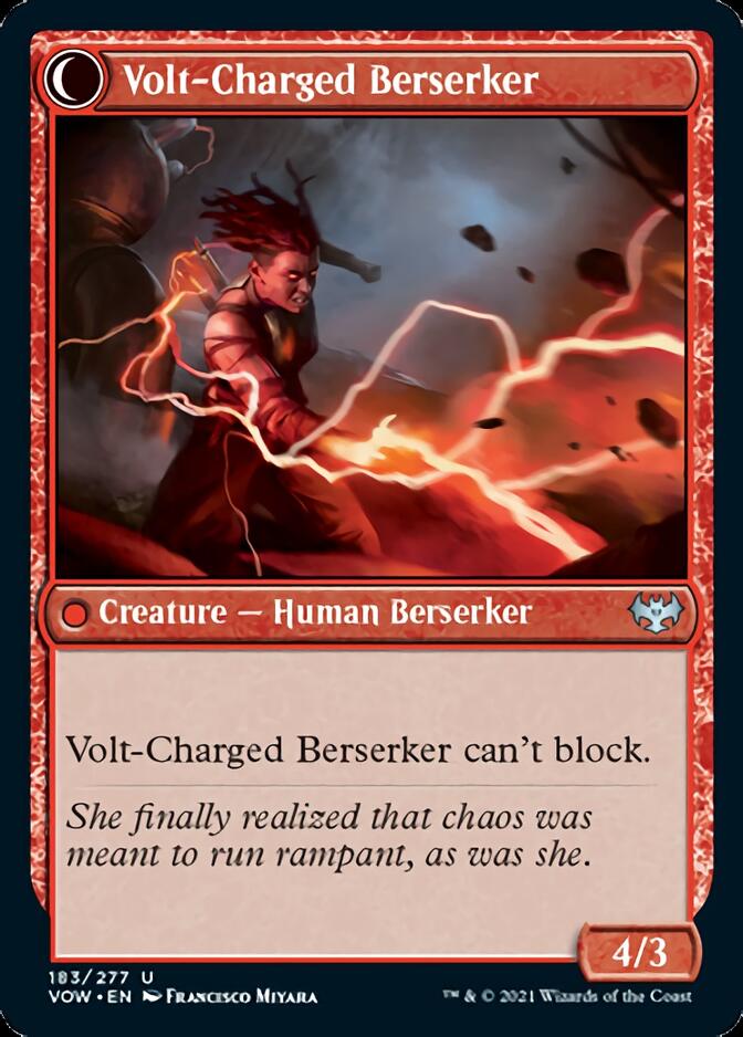 Voltaic Visionary // Volt-Charged Berserker [Innistrad: Crimson Vow] | Good Games Adelaide SA