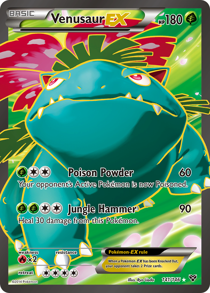 Venusaur EX (141/146) [XY: Base Set] | Good Games Adelaide SA