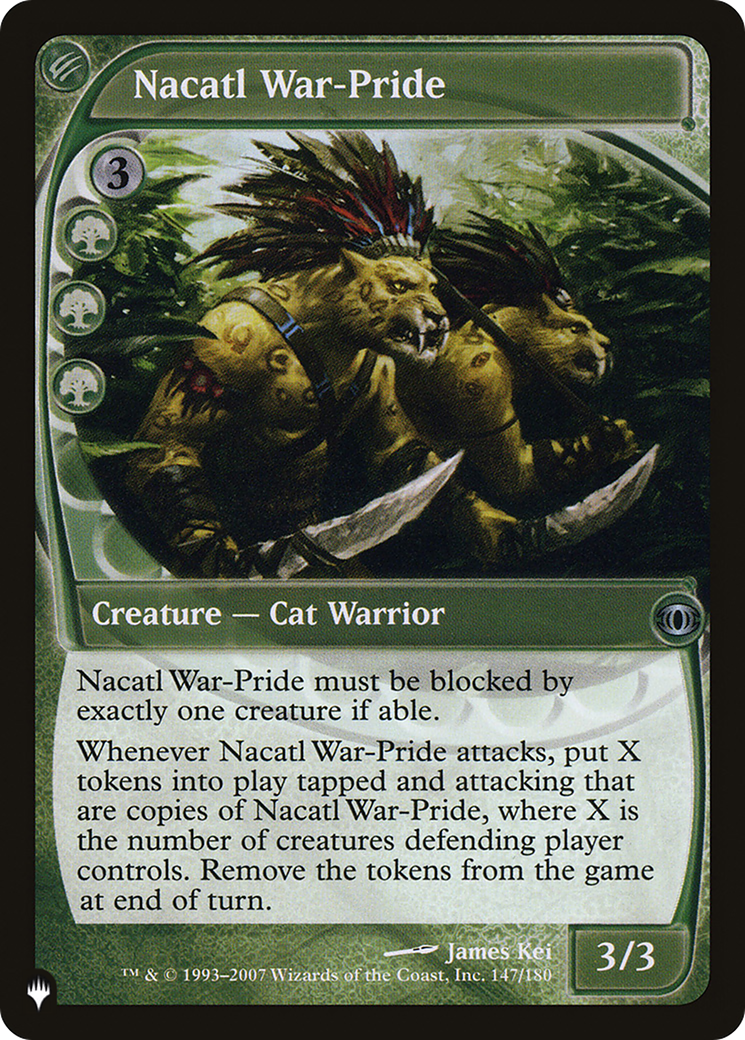 Nacatl War-Pride [The List] | Good Games Adelaide SA