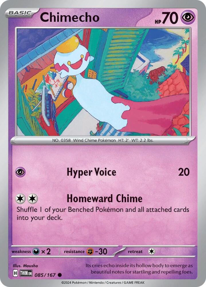 Chimecho 085/167 (SV06: Twilight Masquerade)  | Good Games Adelaide SA