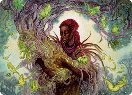Circle of Dreams Druid Art Card [Dungeons & Dragons: Adventures in the Forgotten Realms Art Series] | Good Games Adelaide SA