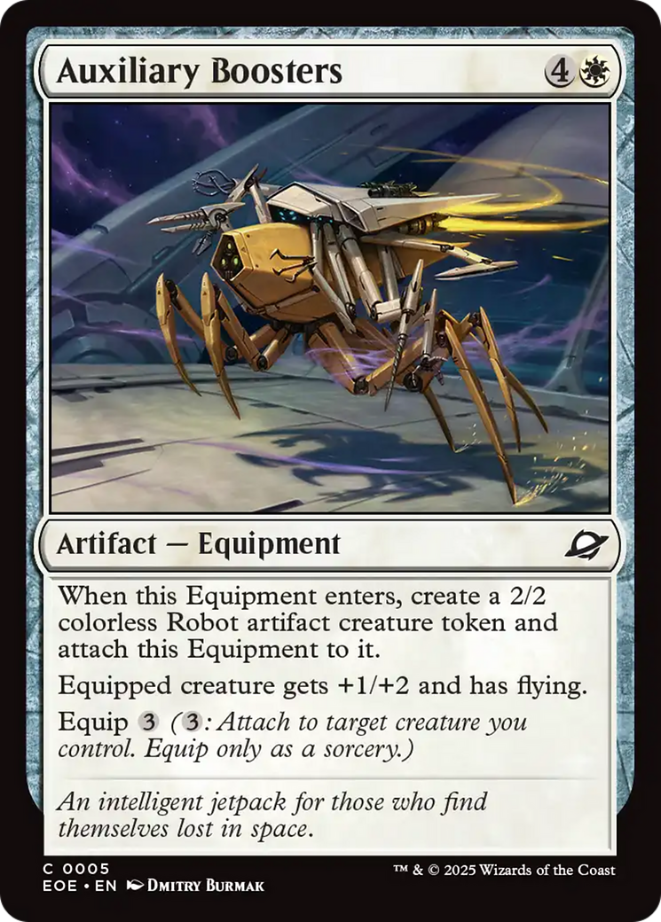 Auxiliary Boosters [Edge of Eternities] | Good Games Adelaide SA