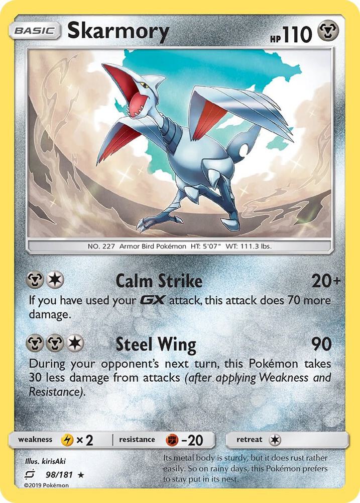 Skarmory 98/181 (SM - Team Up)  | Good Games Adelaide SA