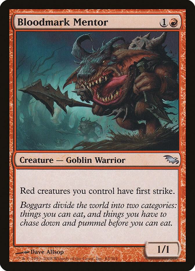 Bloodmark Mentor 83 (Shadowmoor)  - Foil | Good Games Adelaide SA