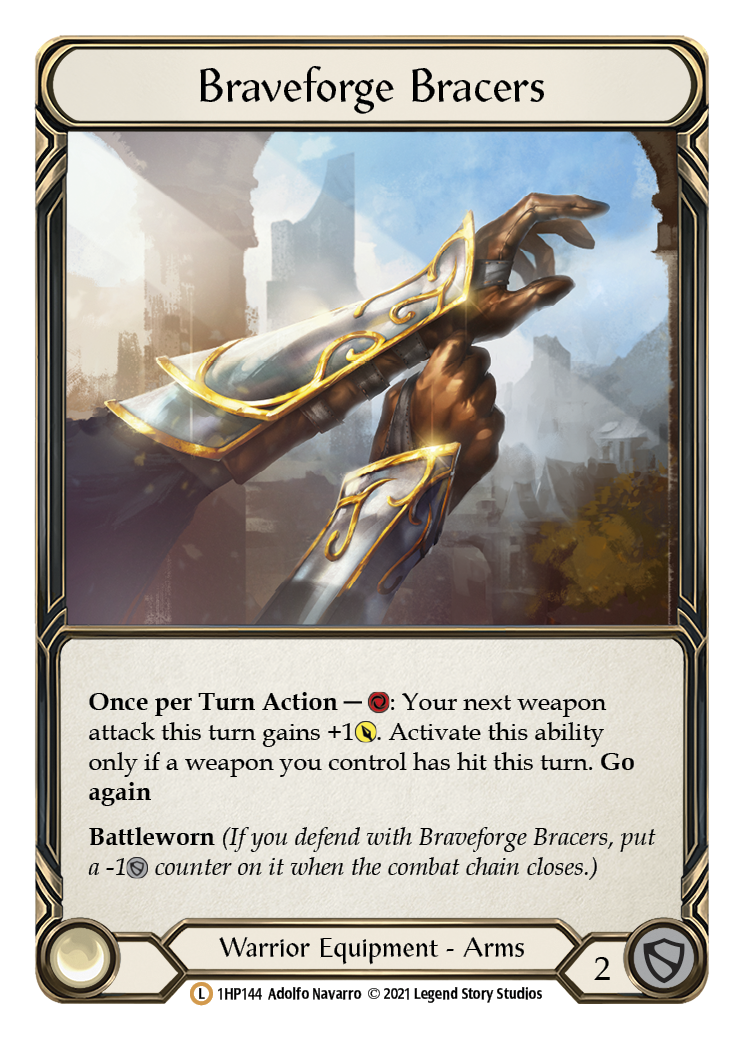 Braveforge Bracers [1HP144] | Good Games Adelaide SA