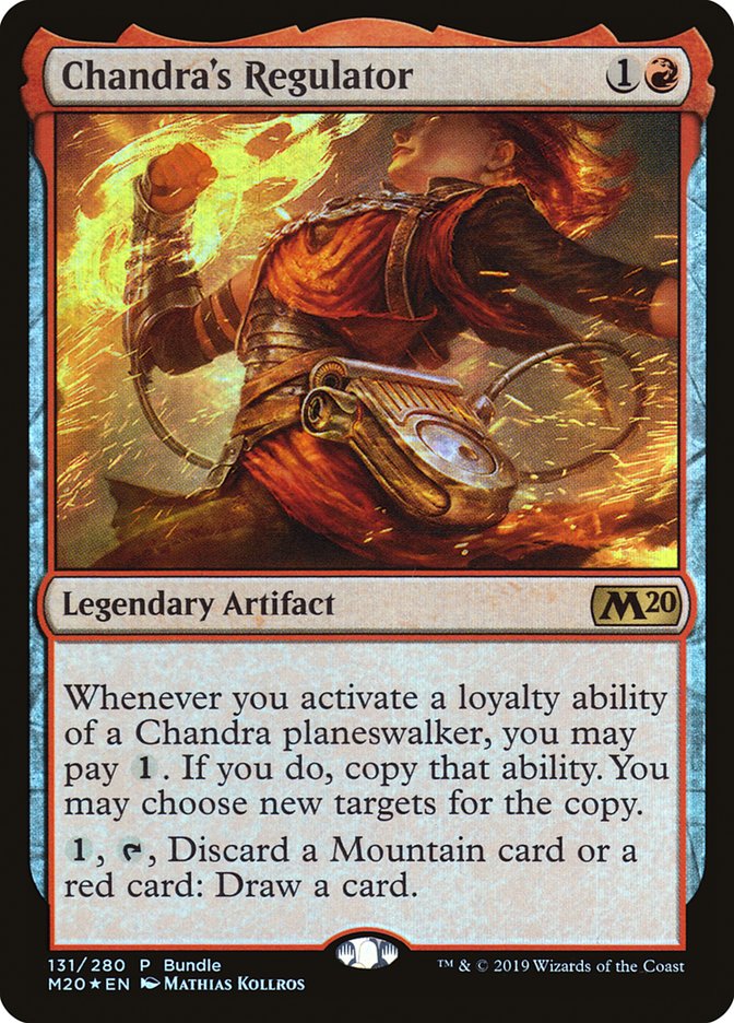 Chandra's Regulator (M20 Bundle) [Core Set 2020 Promos] | Good Games Adelaide SA