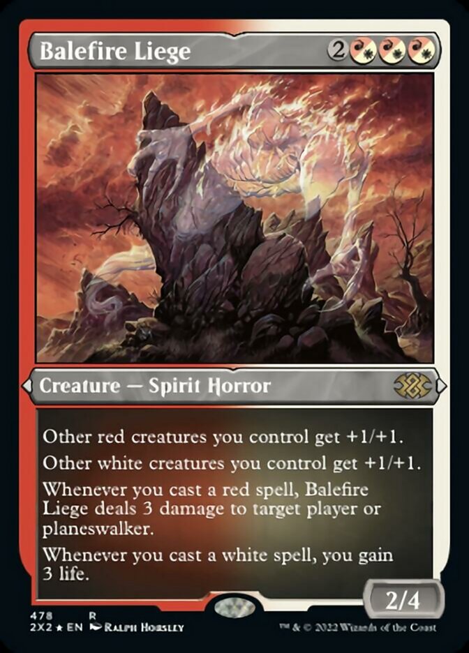 Balefire Liege (Foil Etched) [Double Masters 2022] | Good Games Adelaide SA