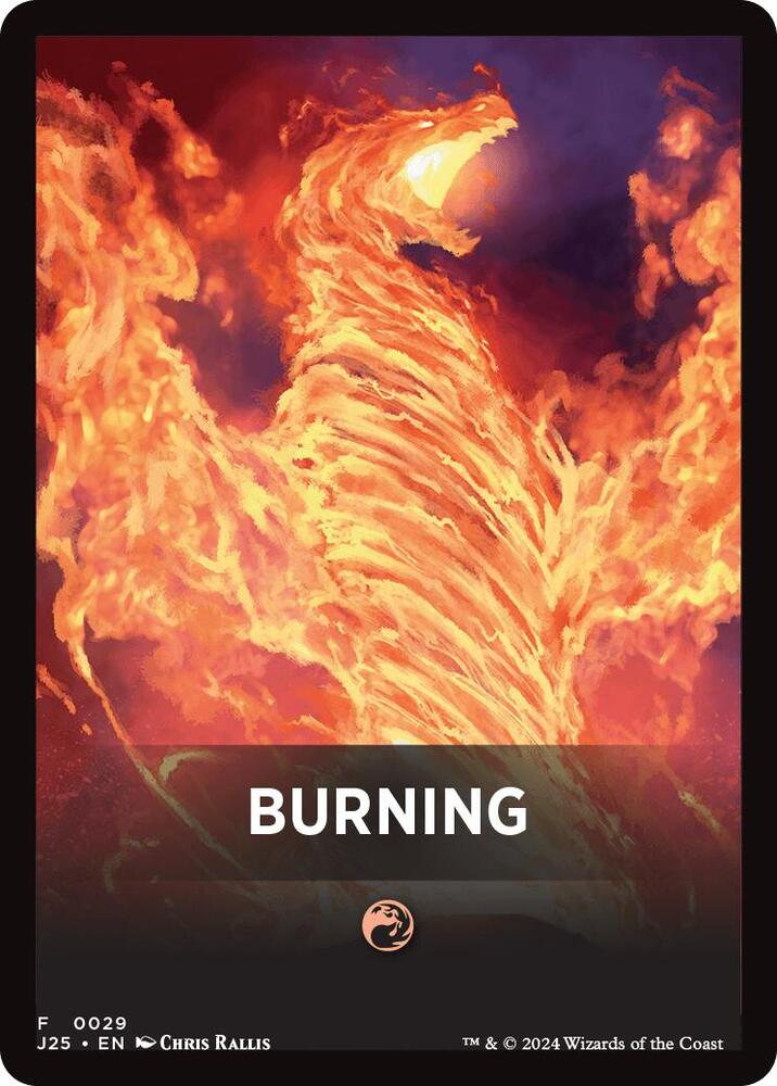 Burning Theme Card 29 (Foundations Jumpstart)  | Good Games Adelaide SA
