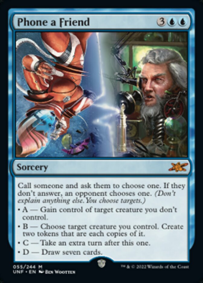 Phone a Friend [Unfinity] | Good Games Adelaide SA