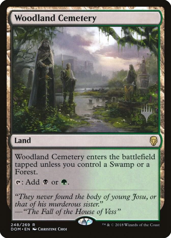 Woodland Cemetery 248 (Promo Pack: Core Set 2020)  - Foil | Good Games Adelaide SA