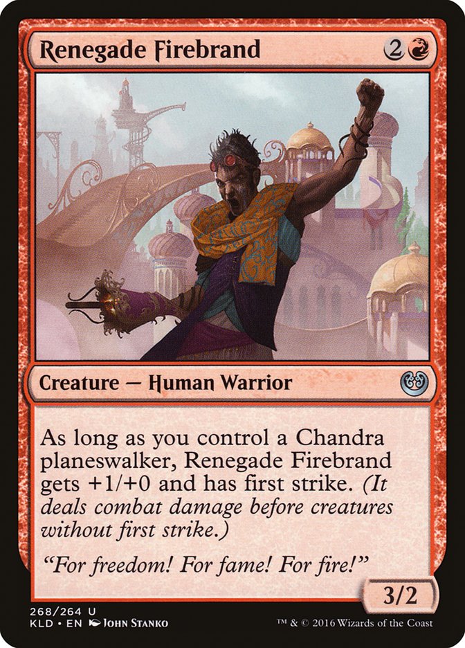 Renegade Firebrand [Kaladesh] | Good Games Adelaide SA