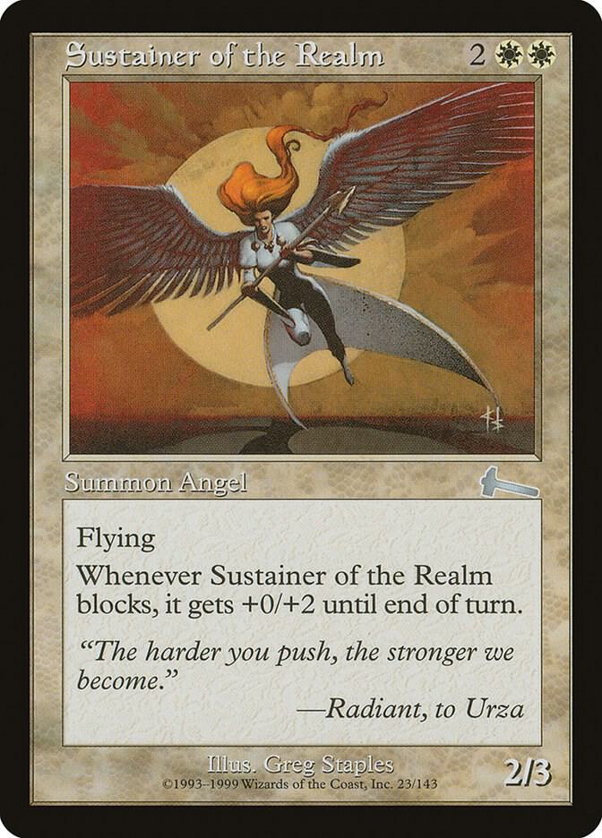Sustainer of the Realm 23 (Urza's Legacy)  - Foil | Good Games Adelaide SA
