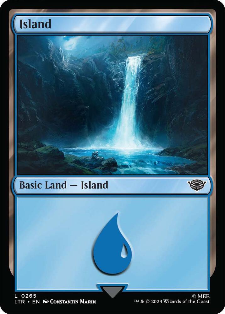 Island 265 (Universes Beyond: The Lord of the Rings: Tales of Middle-earth)  | Good Games Adelaide SA