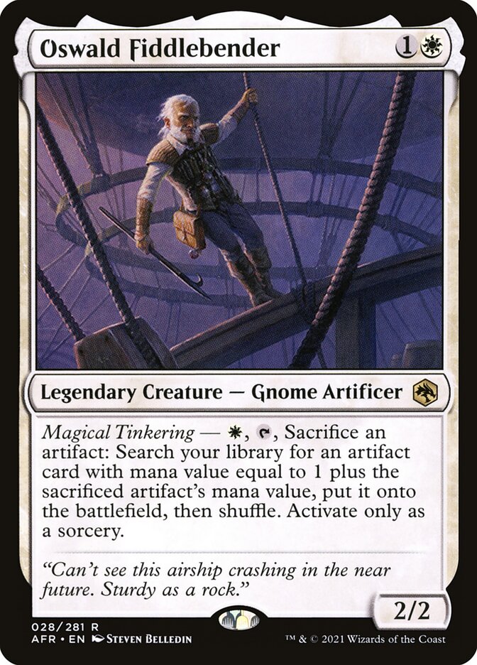 Oswald Fiddlebender 28 (Adventures in the Forgotten Realms)  - Foil | Good Games Adelaide SA