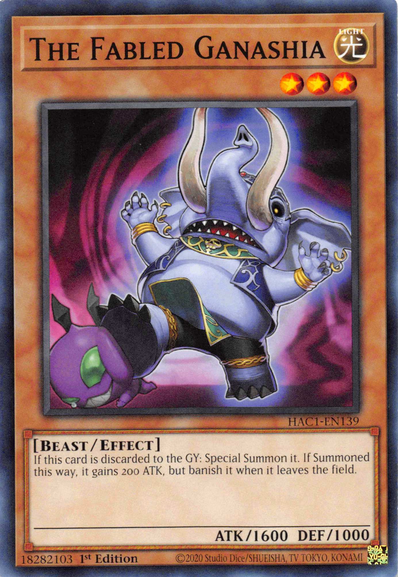 The Fabled Ganashia [HAC1-EN139] Common | Good Games Adelaide SA