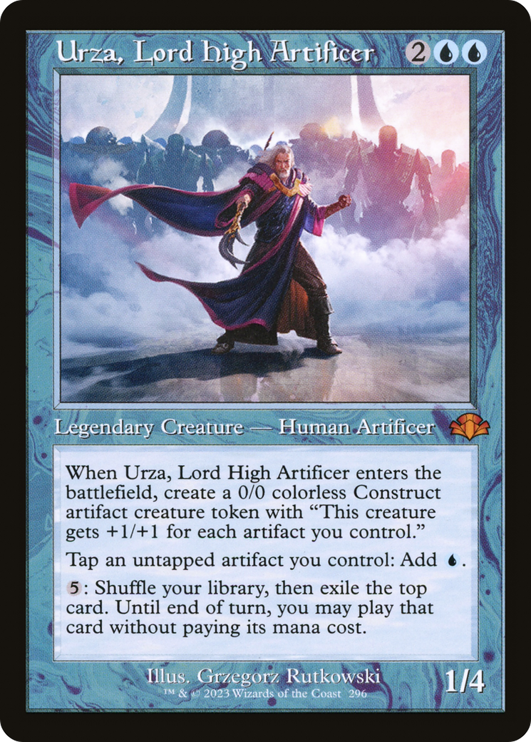 Urza, Lord High Artificer (Retro) [Dominaria Remastered] | Good Games Adelaide SA