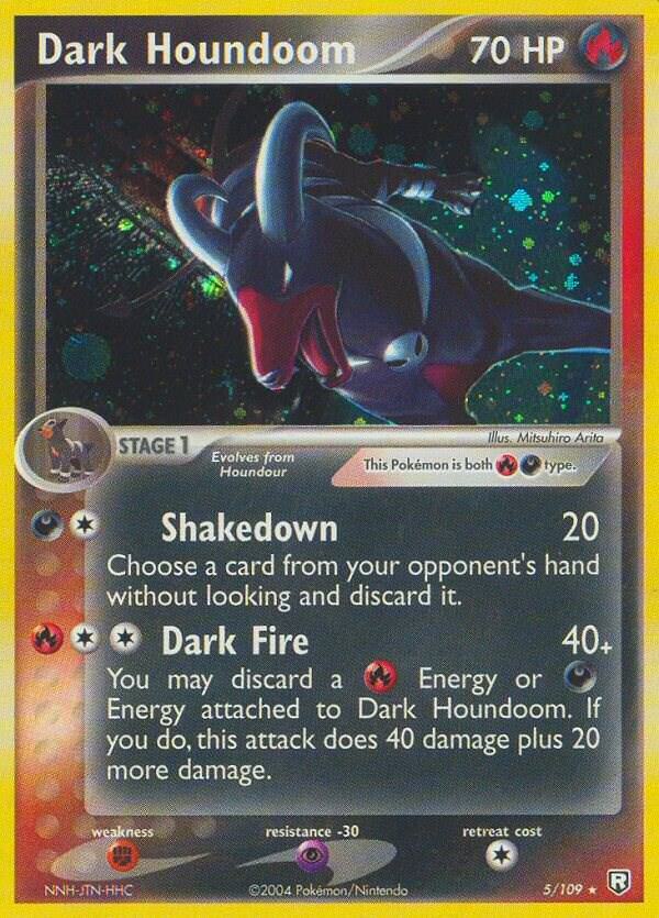Dark Houndoom 005 109 5/109 (Team Rocket Returns)  - Holofoil | Good Games Adelaide SA