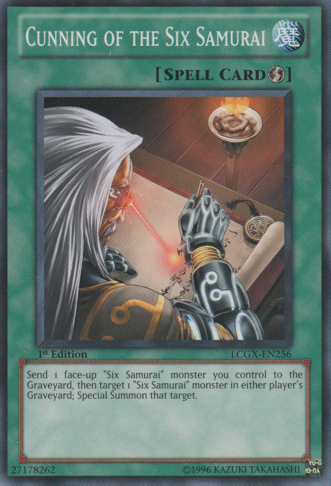 Cunning of the Six Samurai [LCGX-EN256] Common | Good Games Adelaide SA