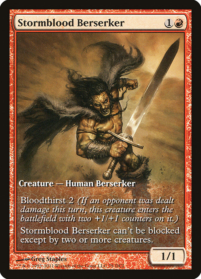 Stormblood Berserker [Magic 2012 Promos] | Good Games Adelaide SA