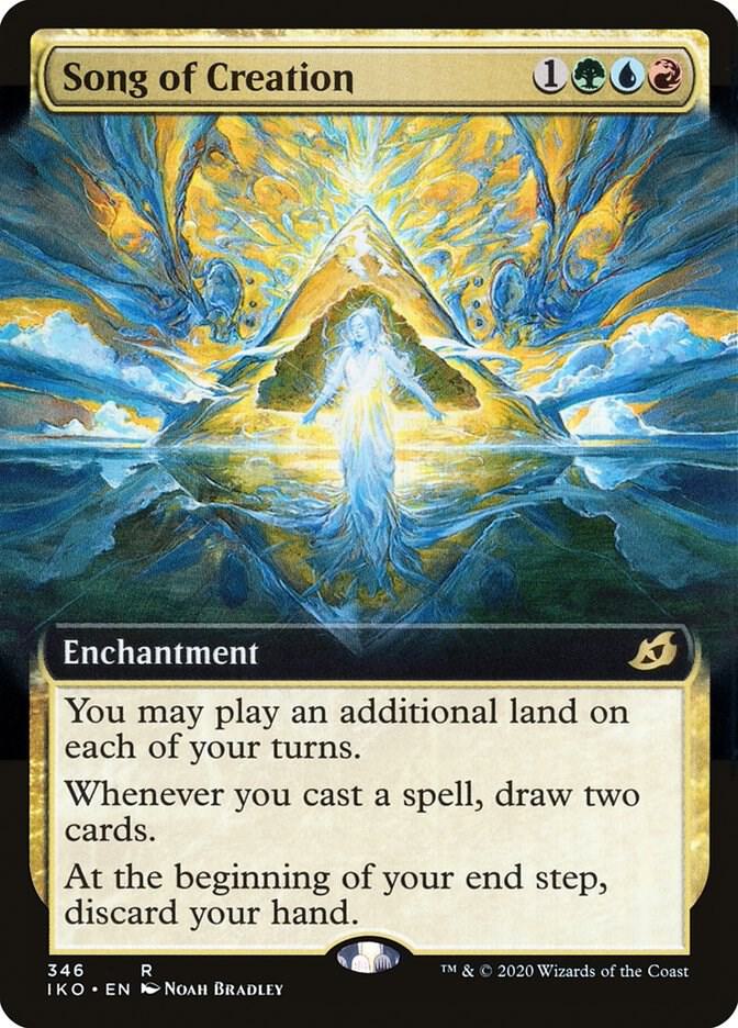 Song of Creation 346 (Ikoria: Lair of Behemoths)  - Foil | Good Games Adelaide SA