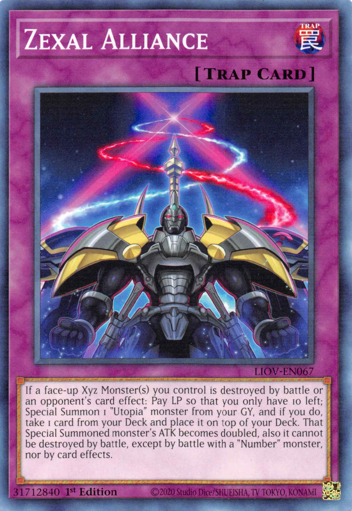 Zexal Alliance [LIOV-EN067] Common | Good Games Adelaide SA