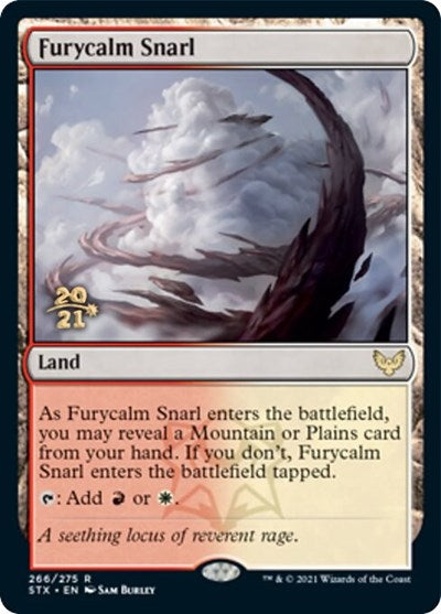 Furycalm Snarl [Strixhaven: School of Mages Prerelease Promos] | Good Games Adelaide SA